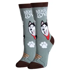 Getting Husky Socks