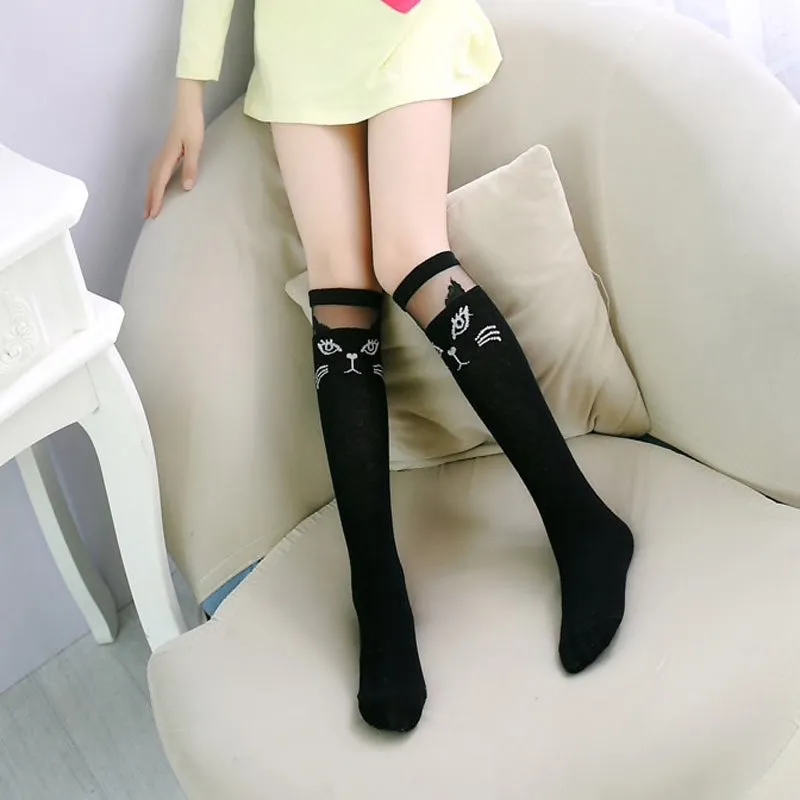 Girls Long Fashion Socks