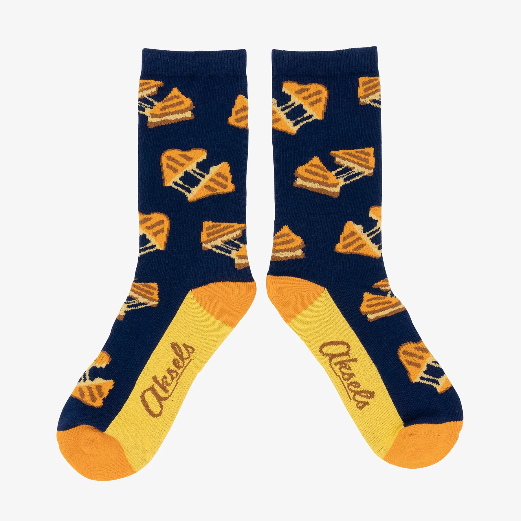 Gooey Grilled Cheese Socks