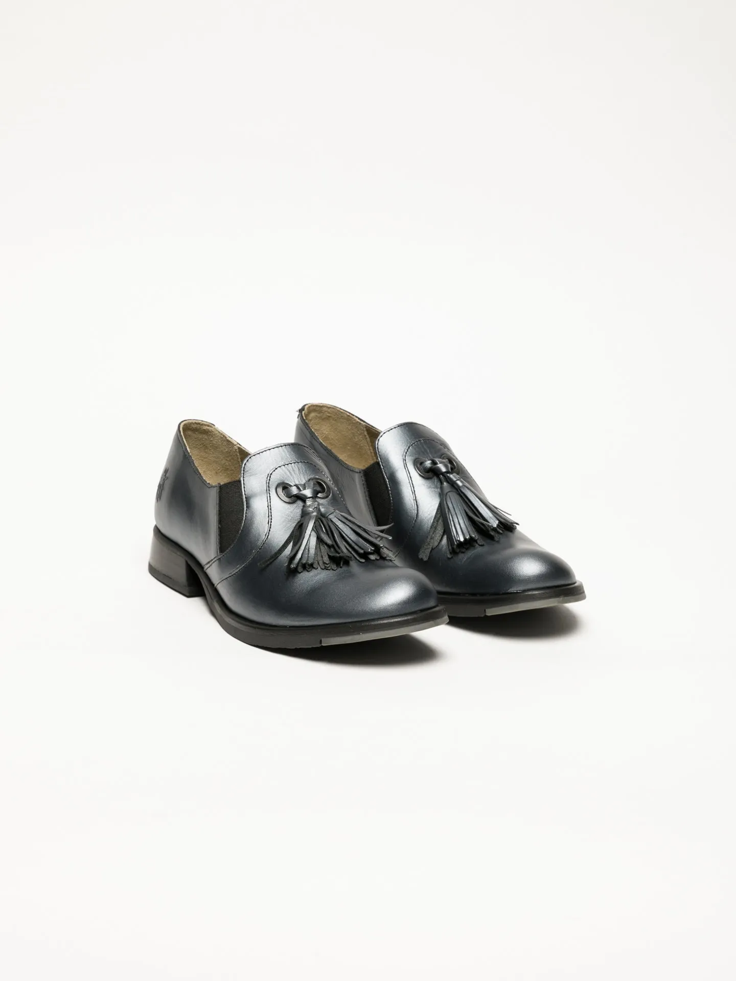 Gray Round Toe Shoes