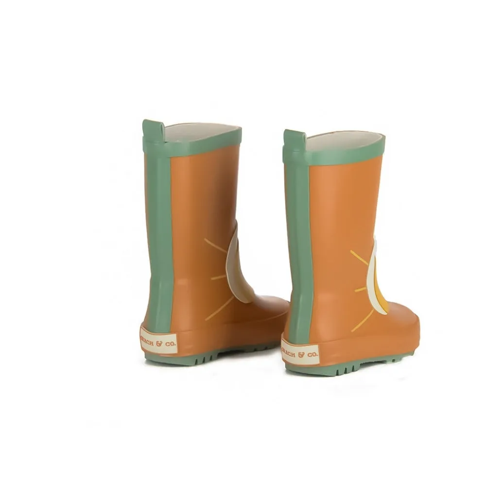 Grech & Co. Childrens Rain Boots - Spice