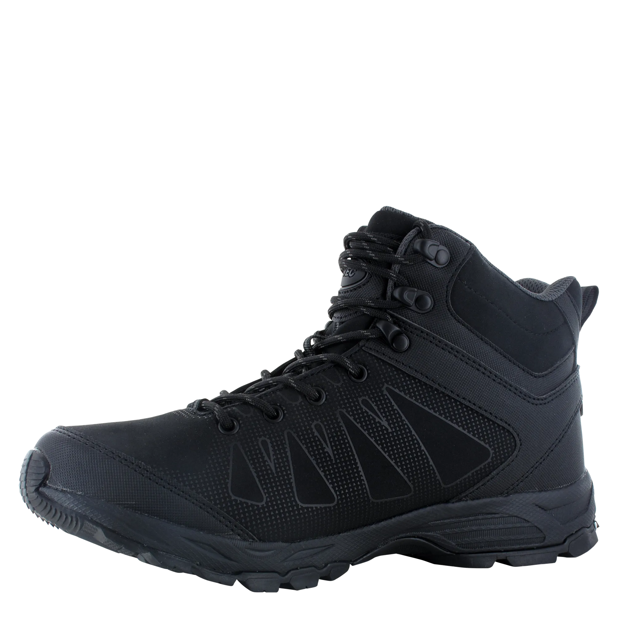 Hi Tec Mens Raven Mid Boot -BLACK