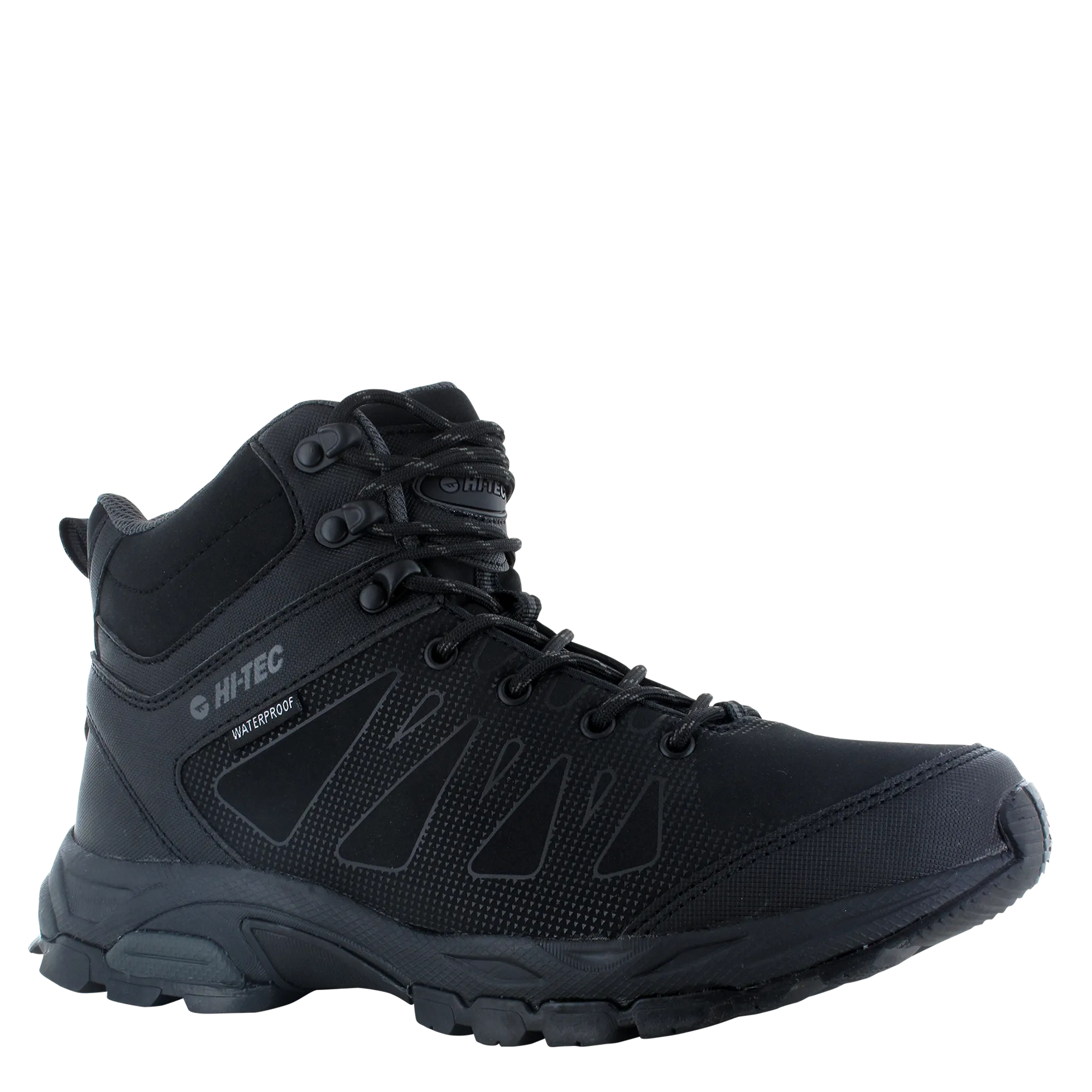 Hi Tec Mens Raven Mid Boot -BLACK