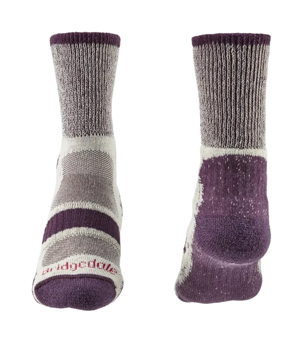 Hike Lightweight Coolmax Comfort Socks - Plum