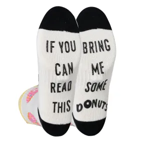 If You Can Read This Bring Me Some Donut Socks