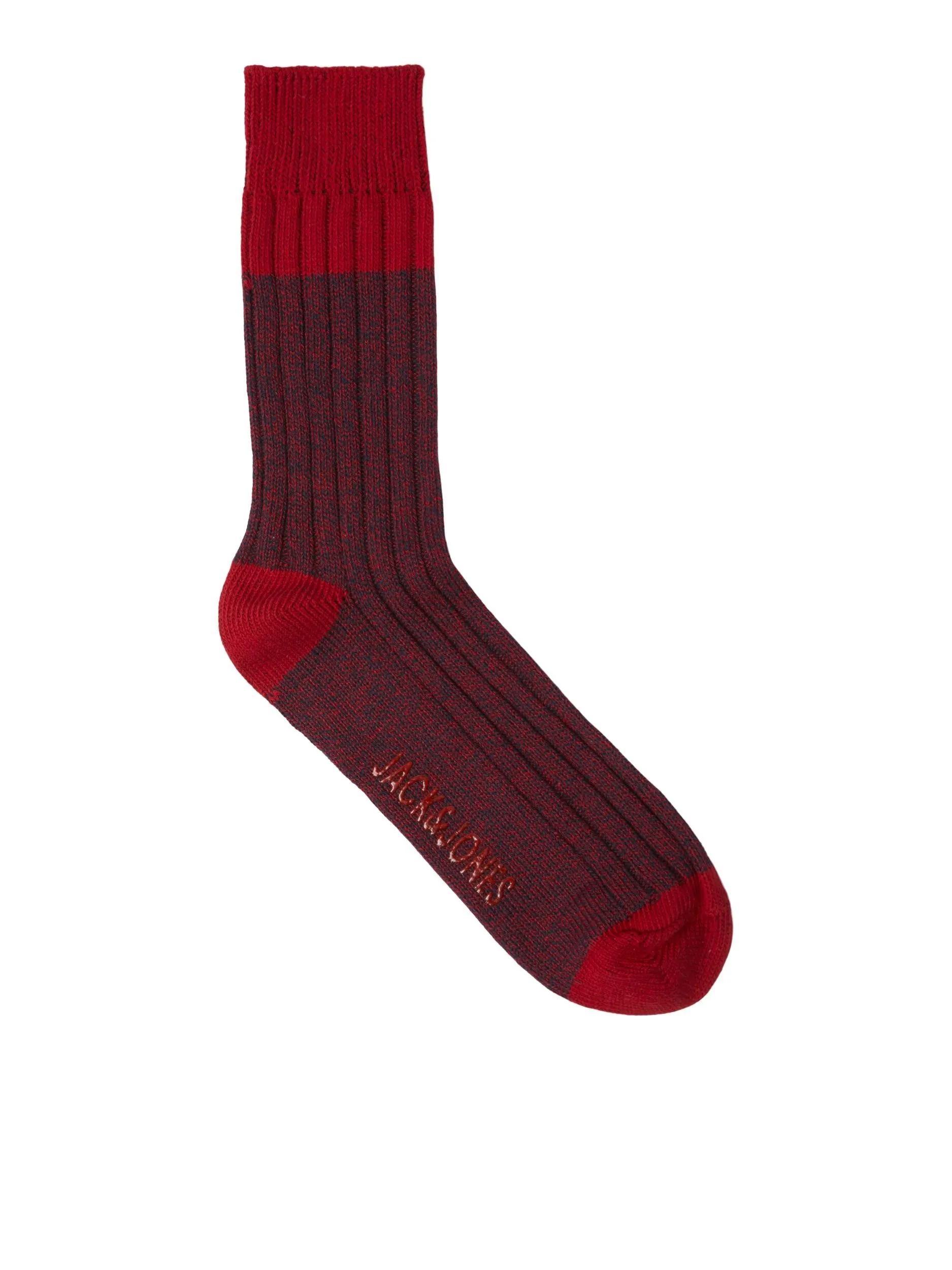 Jack & Jones JACTWISTED Socks 2 Pack-CHESTNUT