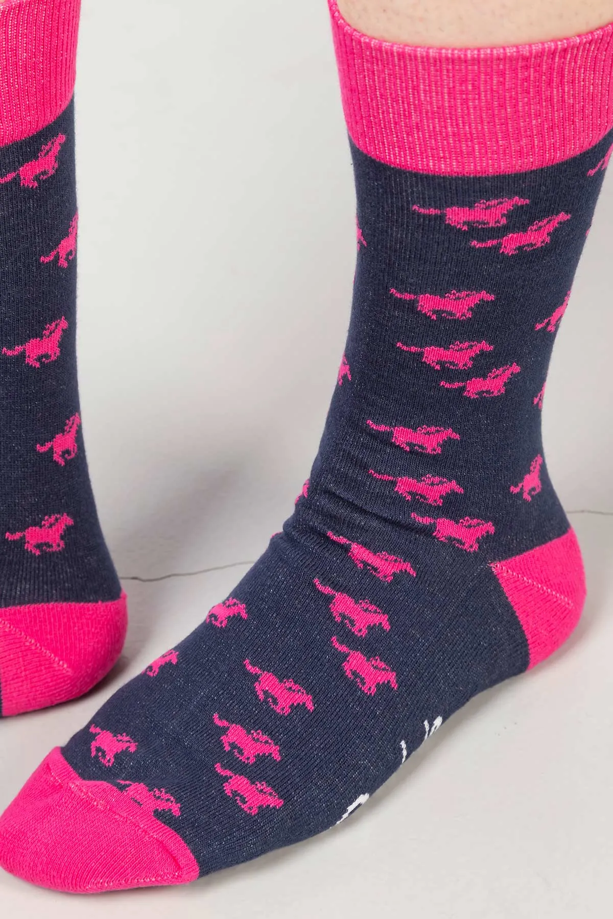 Ladies Galloping Horse II Ankle Socks