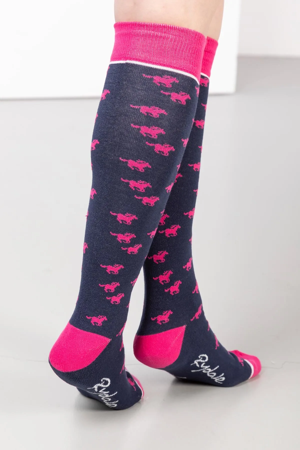 Ladies Galloping Horse II Knee Length Socks