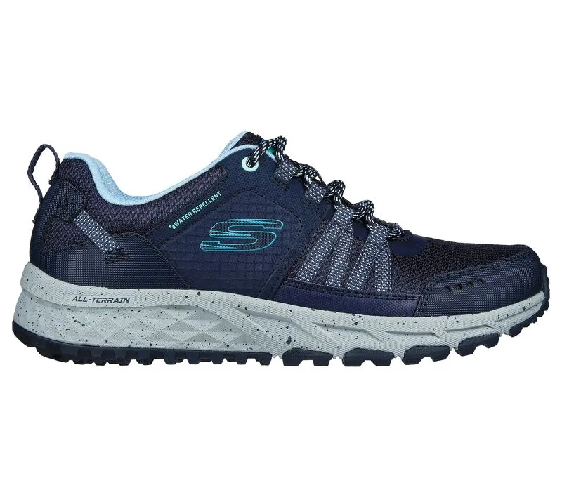 Ladies Skechers Navy Trainers Escape Plan Water Repellent 180061 NVBL