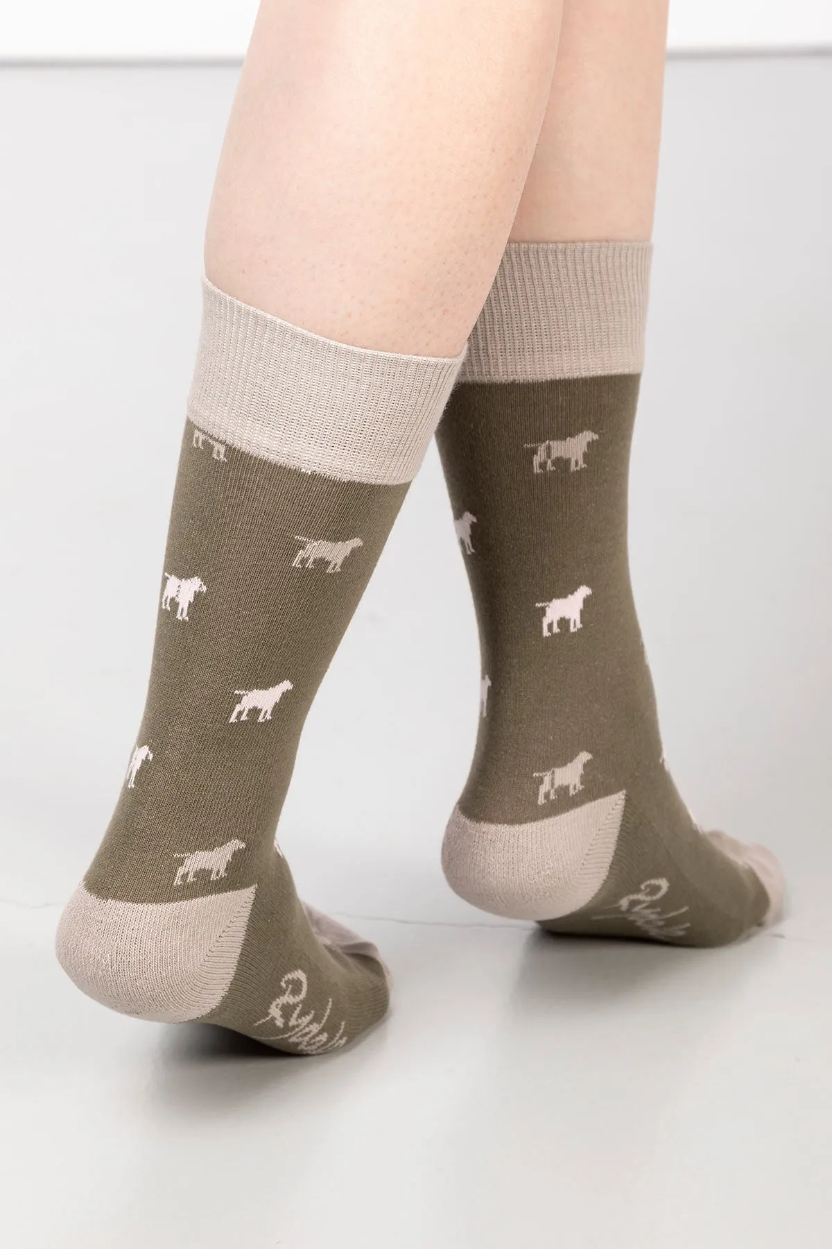 Ladies Wagging Dog II Ankle Socks