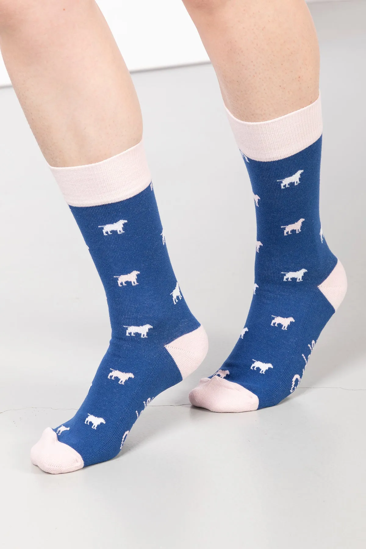 Ladies Wagging Dog II Ankle Socks