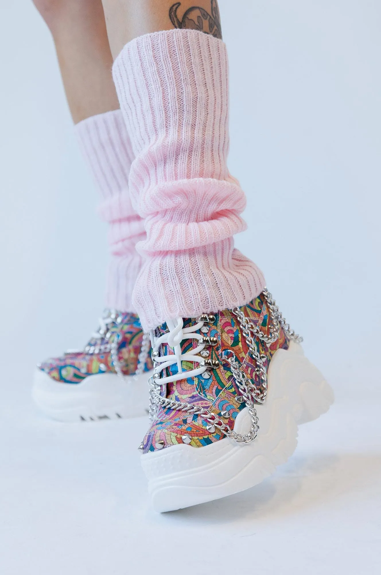 Light Knit Leg Warmers