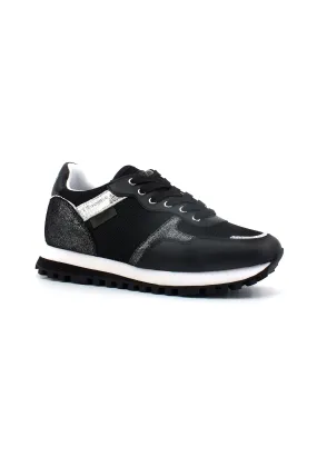 LIU JO Wonder 01 Sneaker Donna Black BA3061PX340