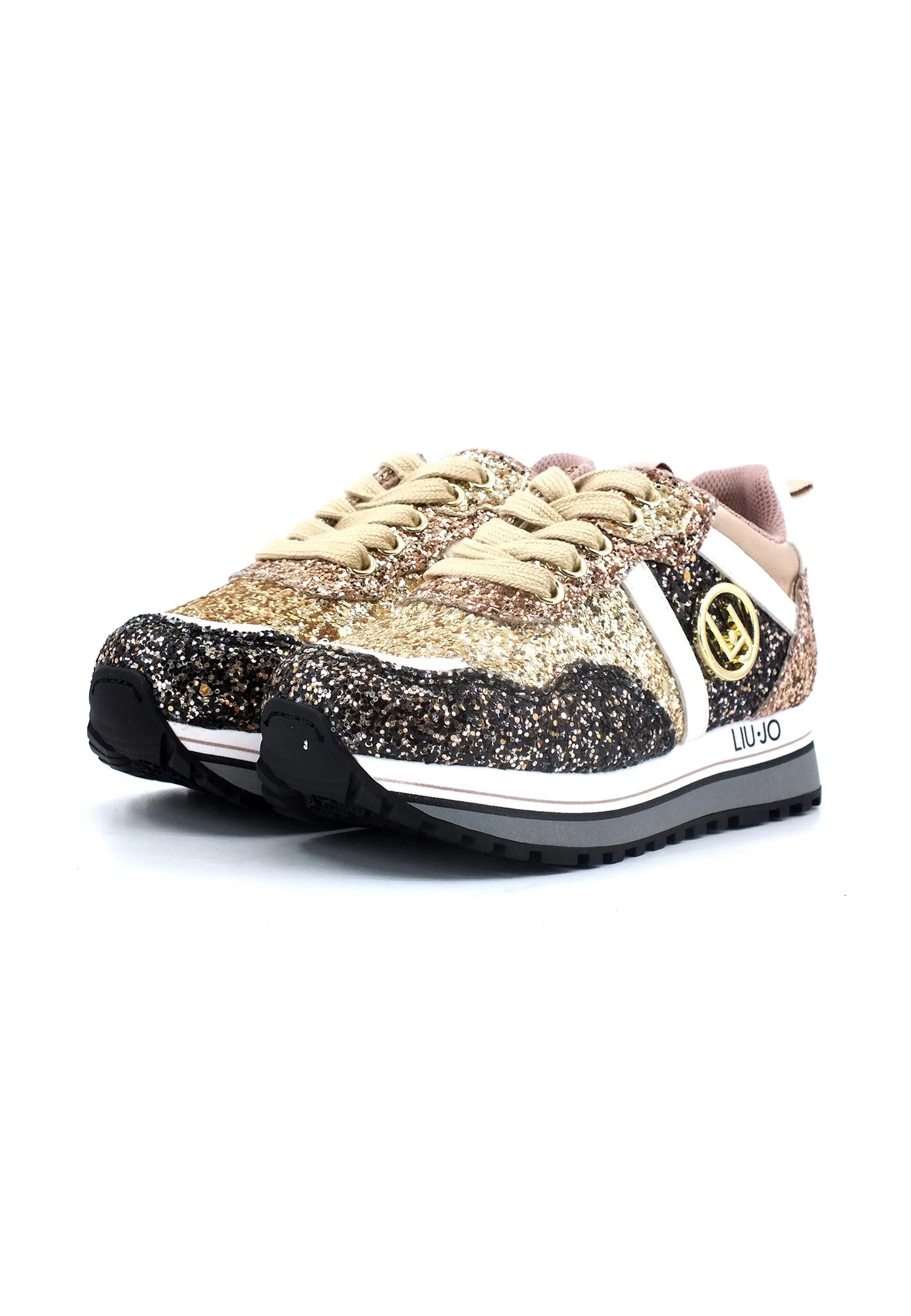 LIU JO Wonder 604 Sneaker Bimbo Gold 4F3301TX007