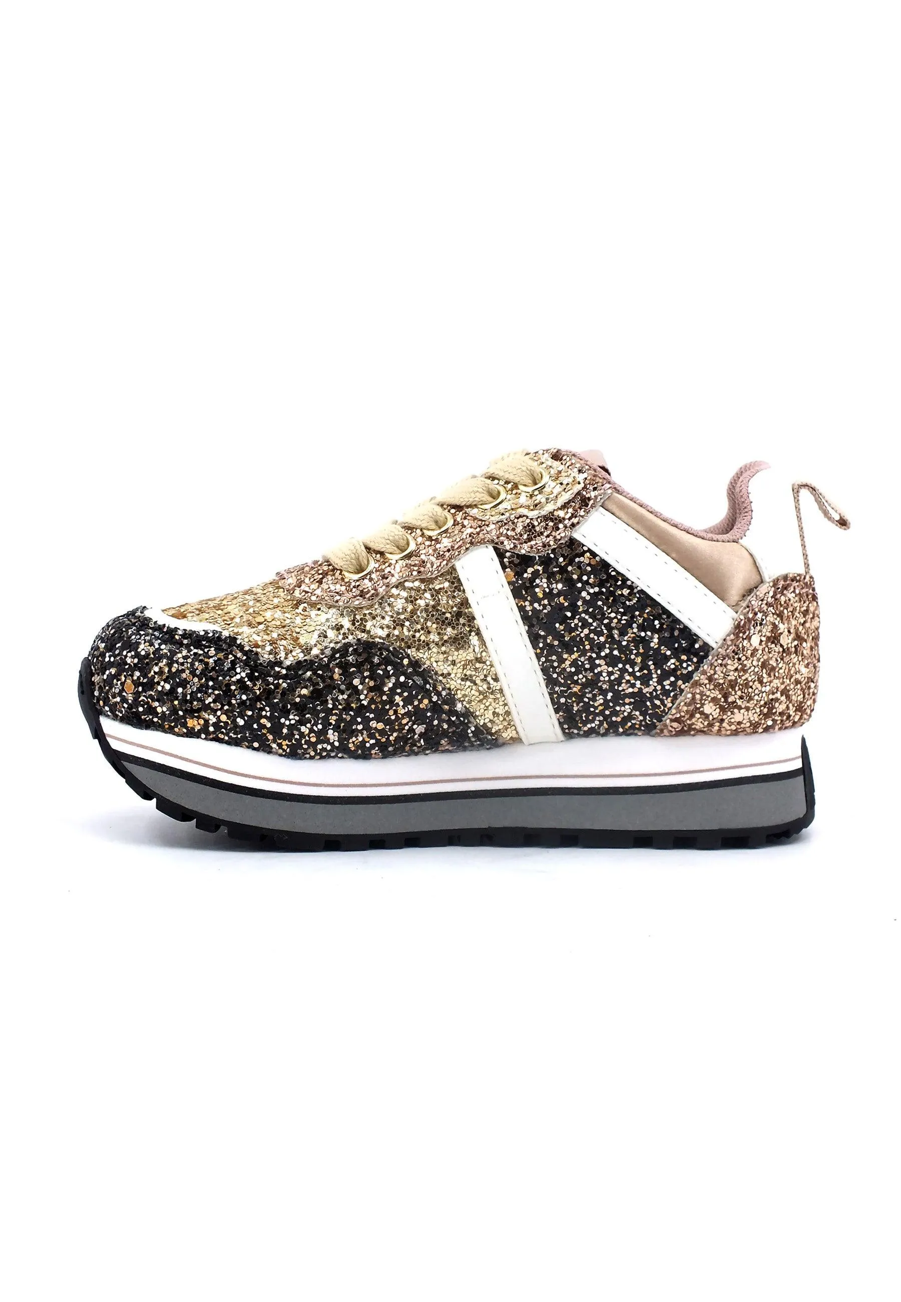 LIU JO Wonder 604 Sneaker Bimbo Gold 4F3301TX007