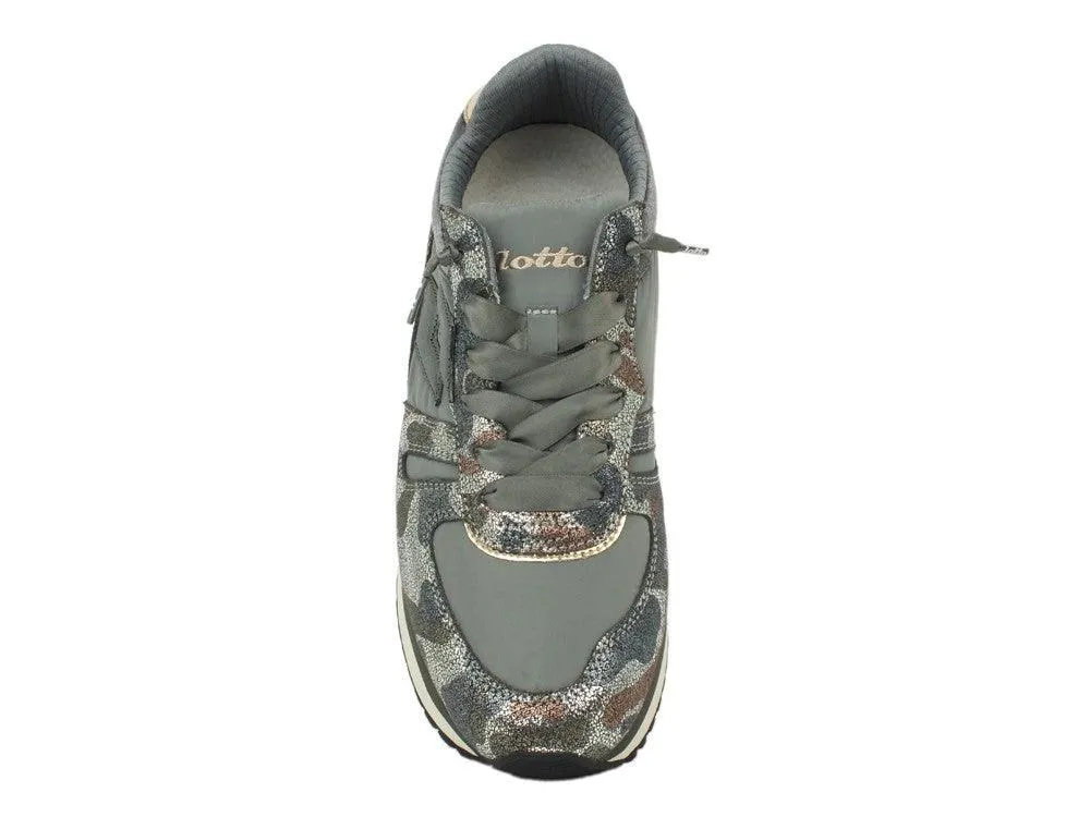 LOTTO Tokyo Wedge Camouflage Grey T7437