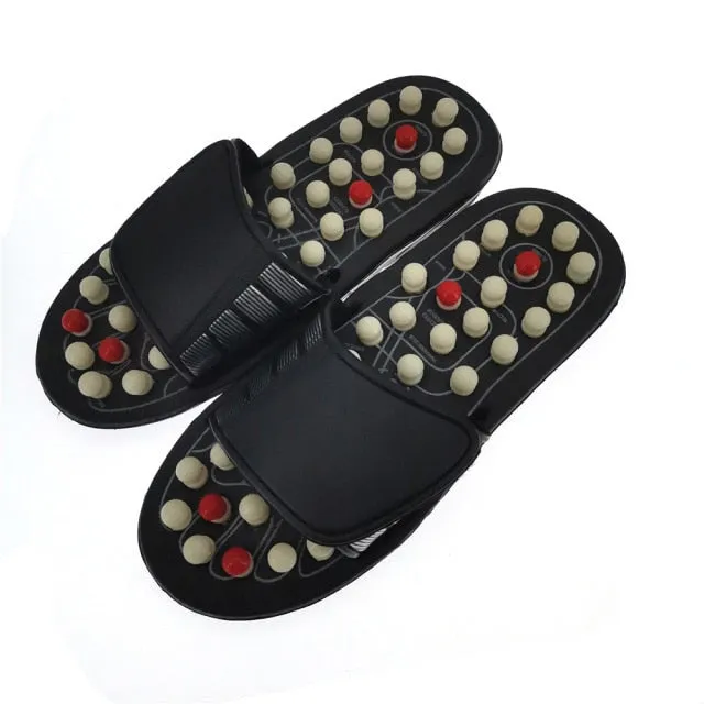 Massage Slippers/foot Massage Slippers/ slippers massage your feet/Therapy Massager Walk Stone Shoes/acupressure slippers