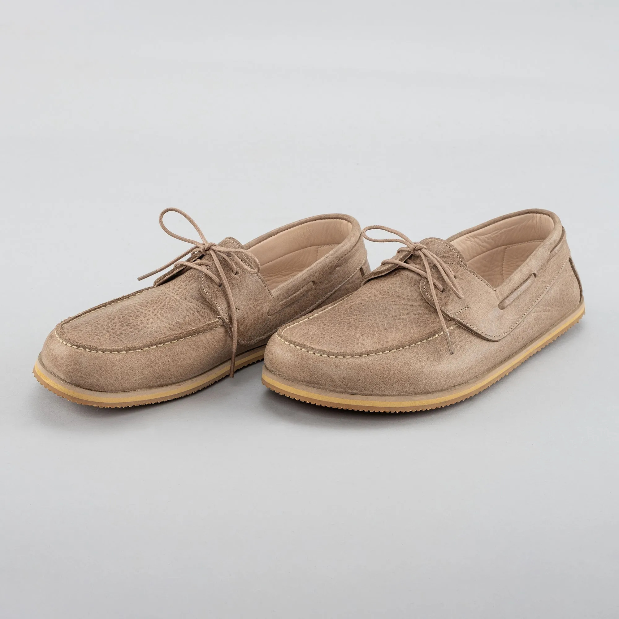 Men's Tan Boat Shoes