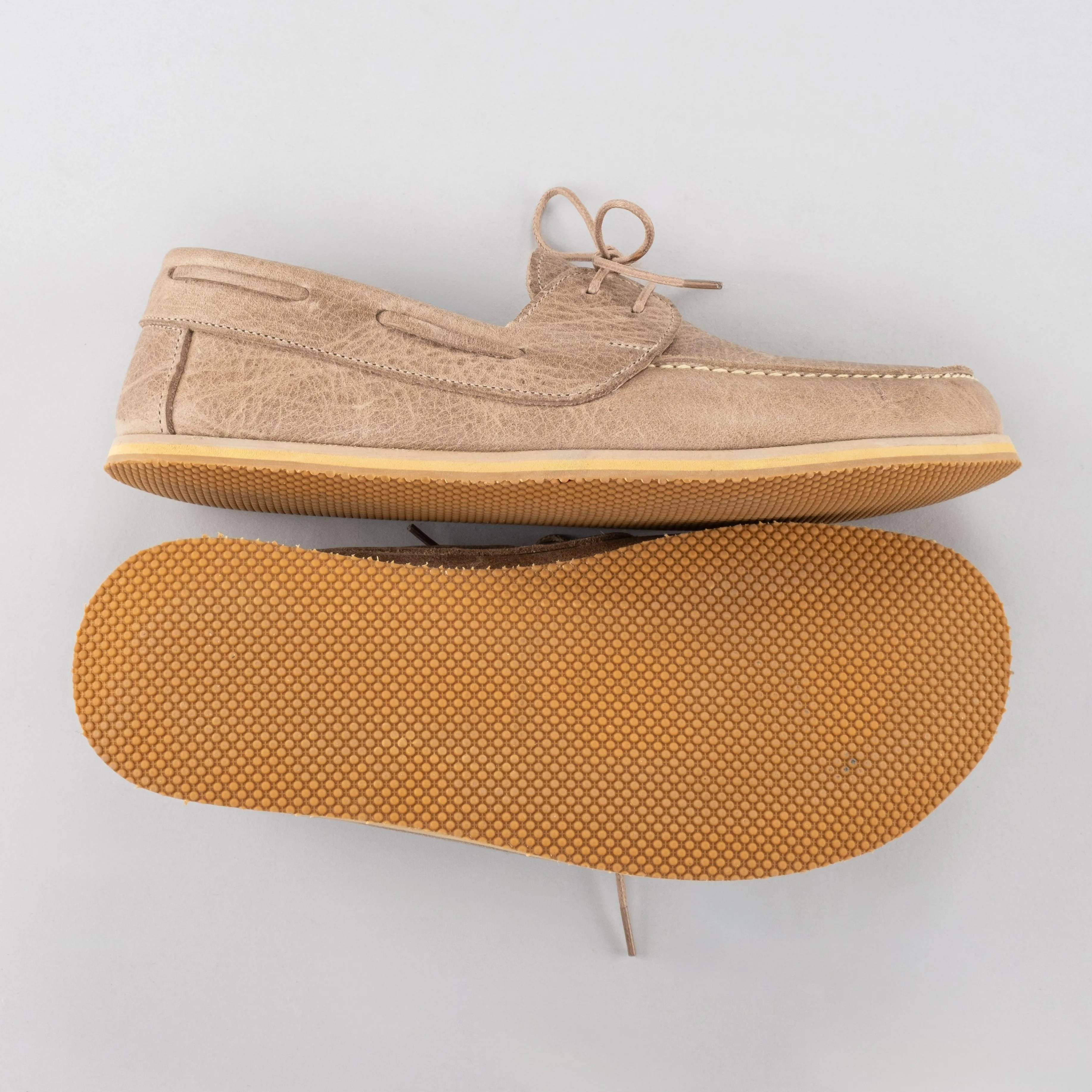 Men's Tan Boat Shoes