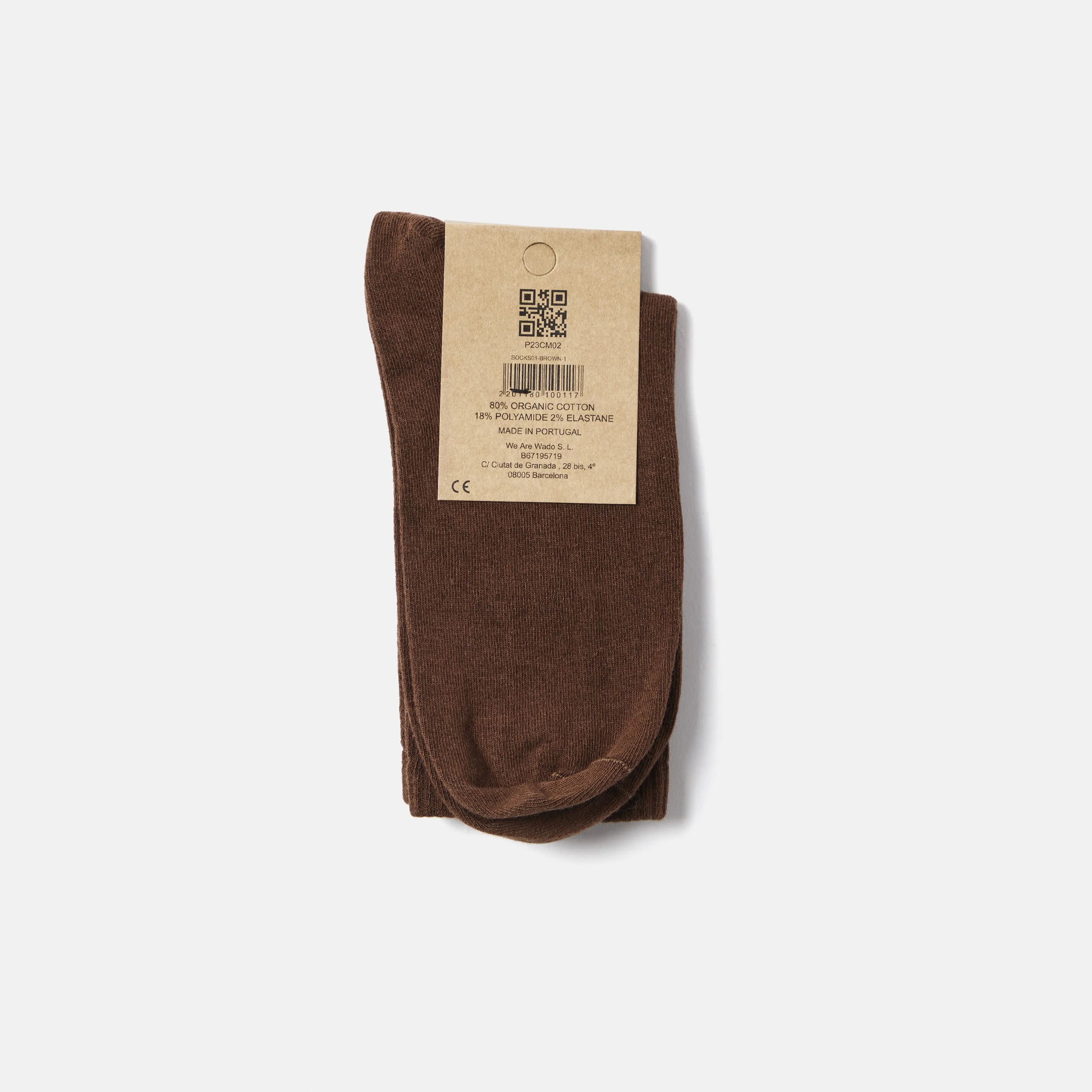 Mid-crew Everyday Socks - Chocolate