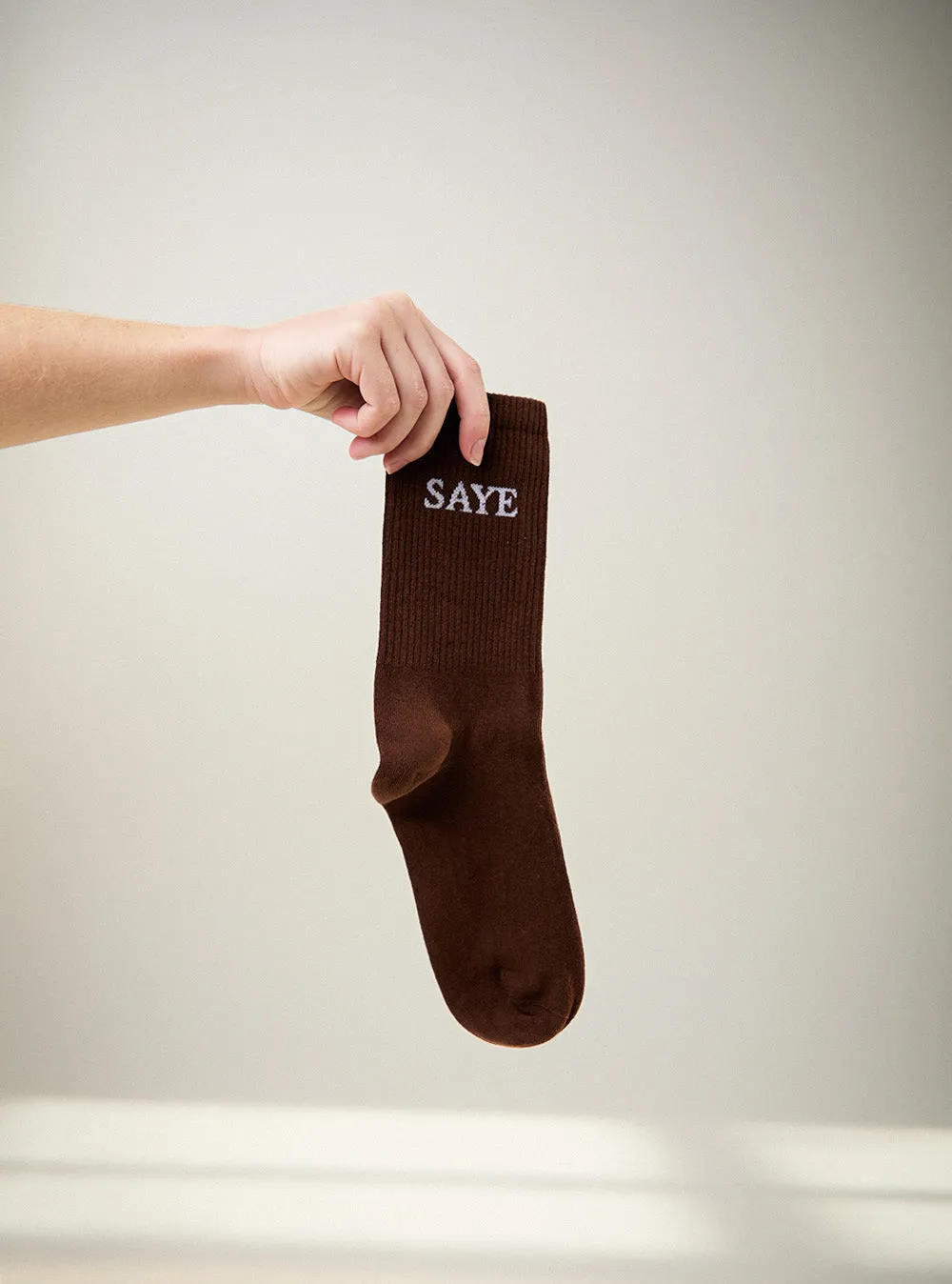 Mid-crew Everyday Socks - Chocolate