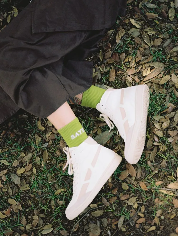 Mid-crew Everyday Socks - Jungle Green