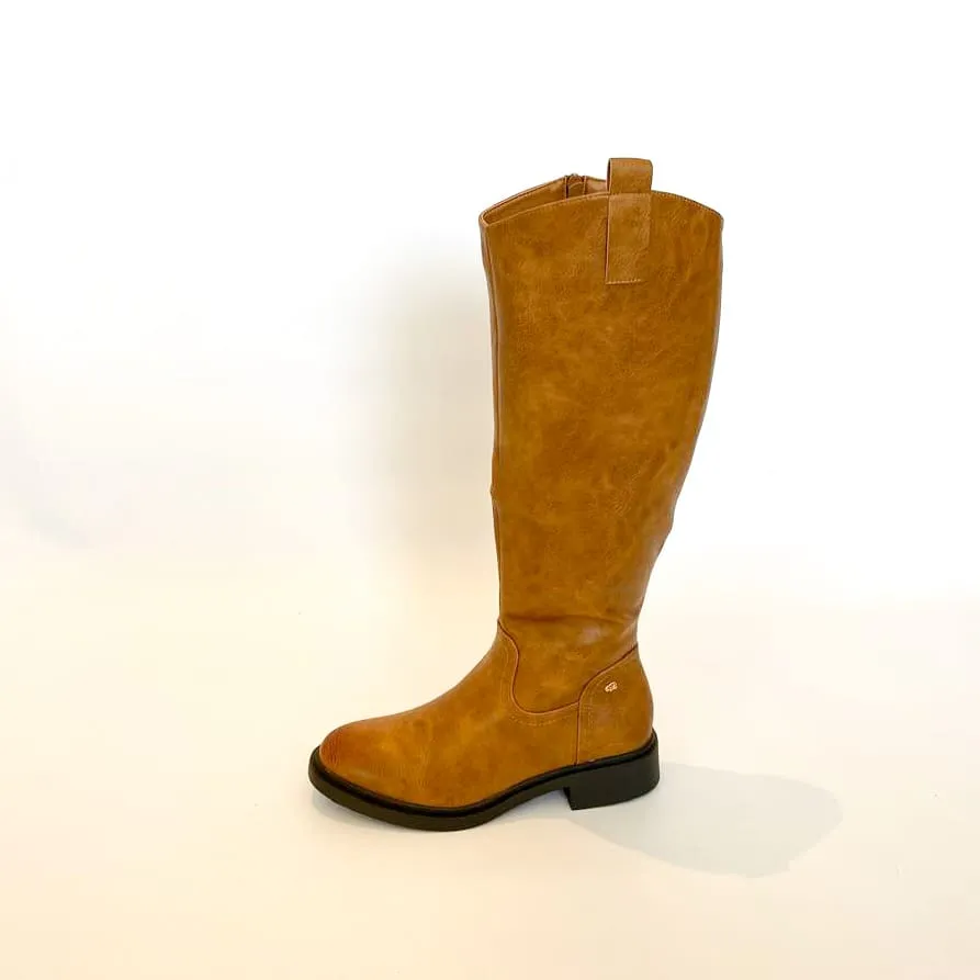 Miss Black Eagle 1 tan high boot