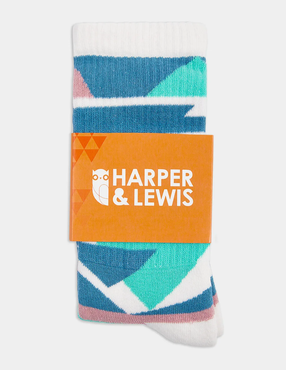 Nevis Retro Pattern Socks