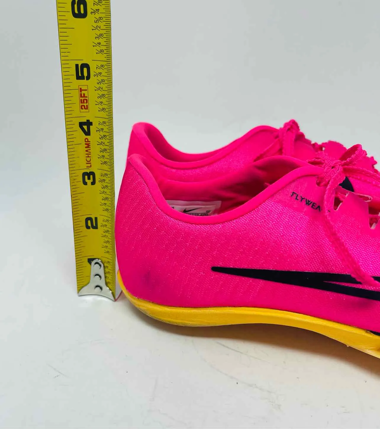 Nike Size 6.5 Hot Pink/Black Lace-Up W/ BAG! Shoes Sneakers