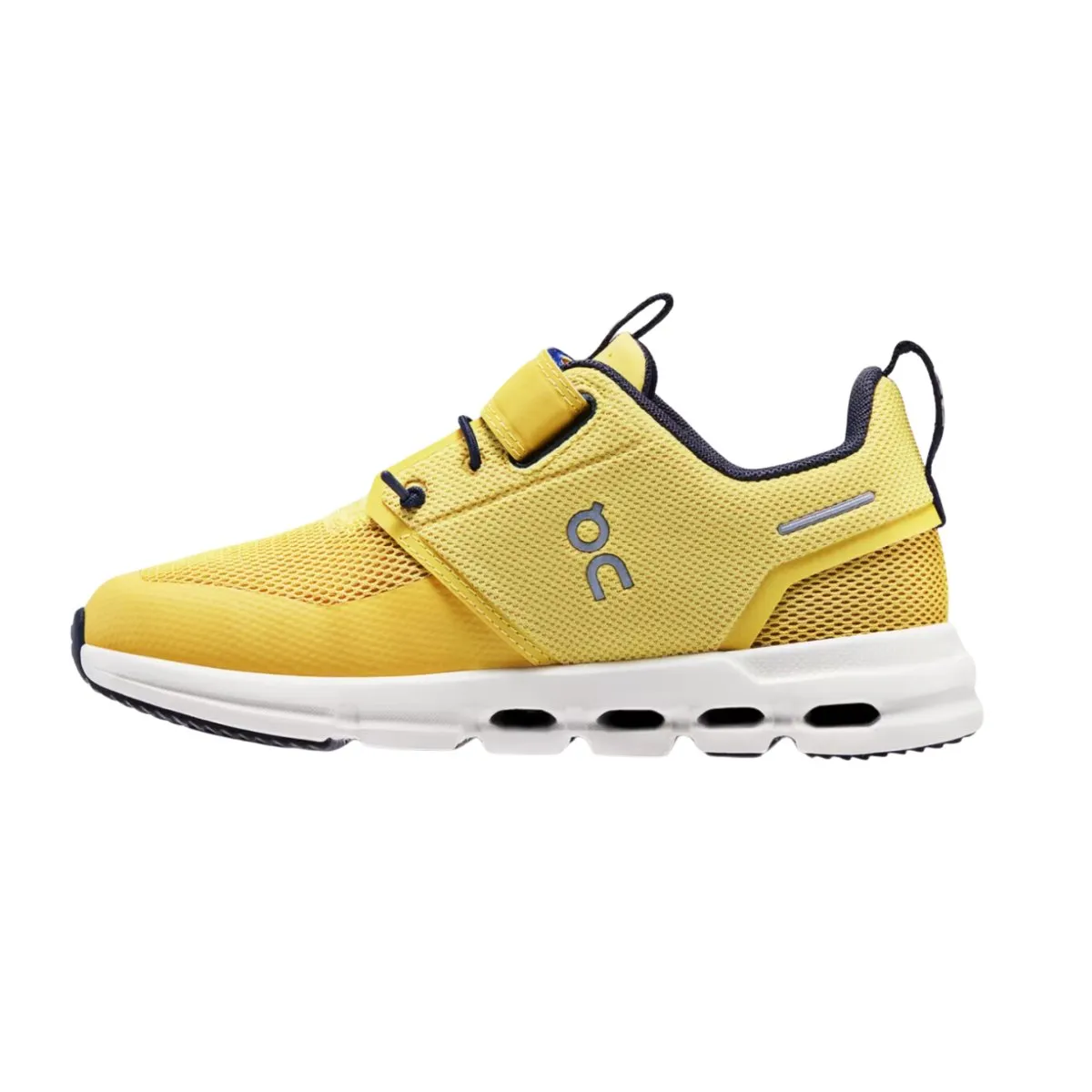 On Running Boy's CloudPlay1 Mustard/White