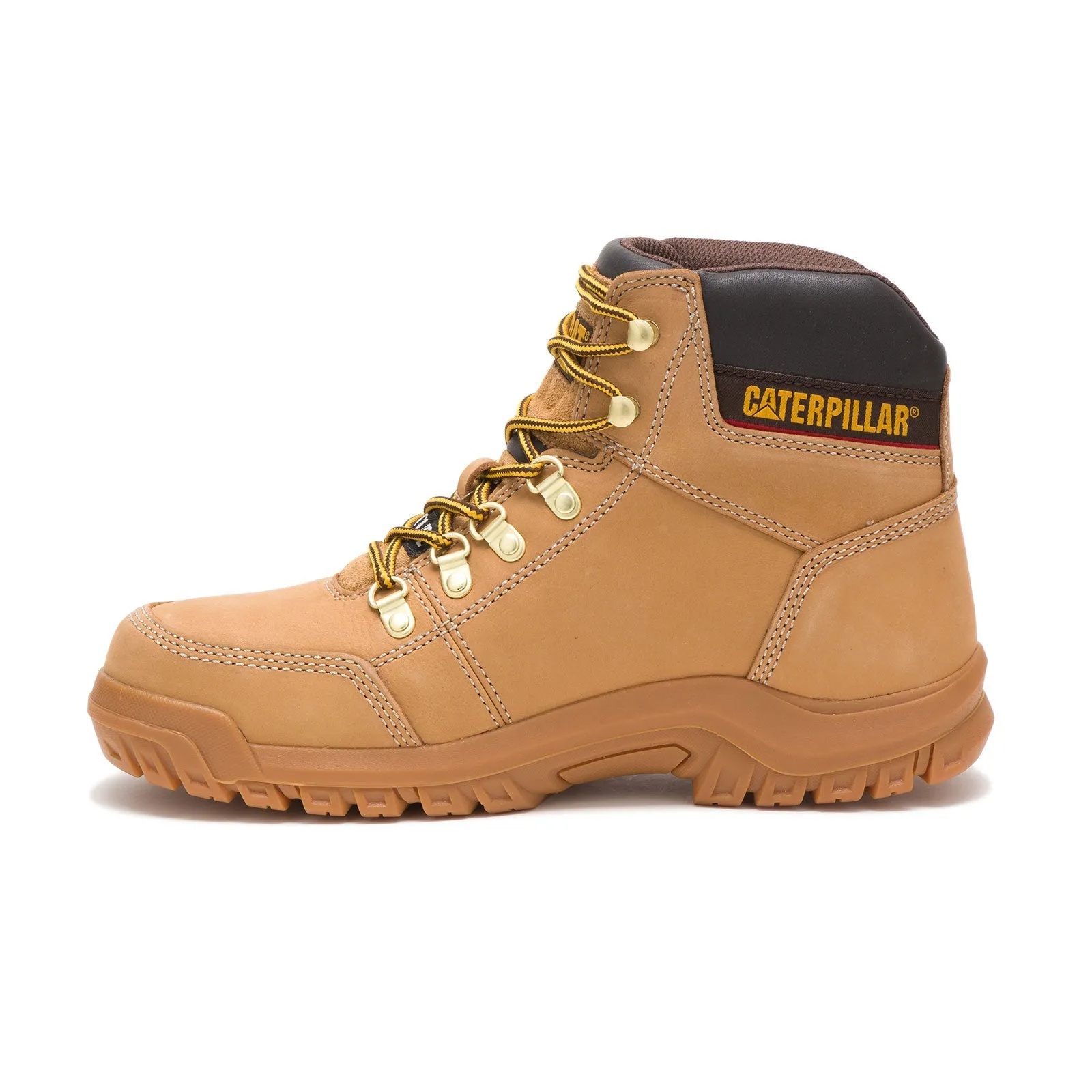 Outline Men's Steel-Toe Work Boots Honey Reset