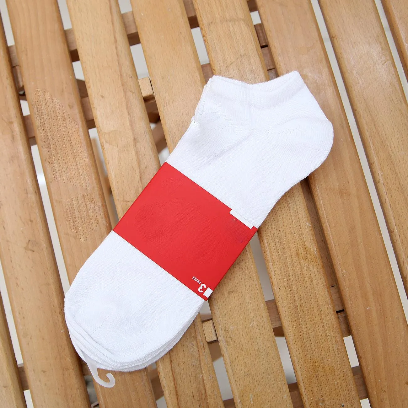 Premium Quality Pack Of 3 Soft Cotton Ankle Socks (SO-120260)