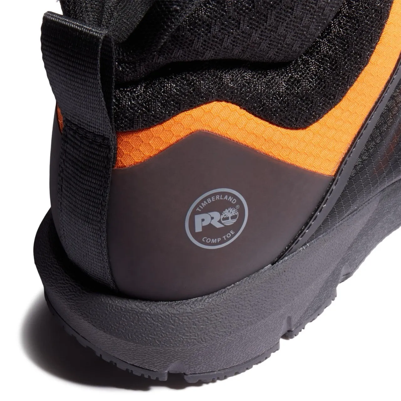 Radius Composite-Toe Work Boot Black/Orange