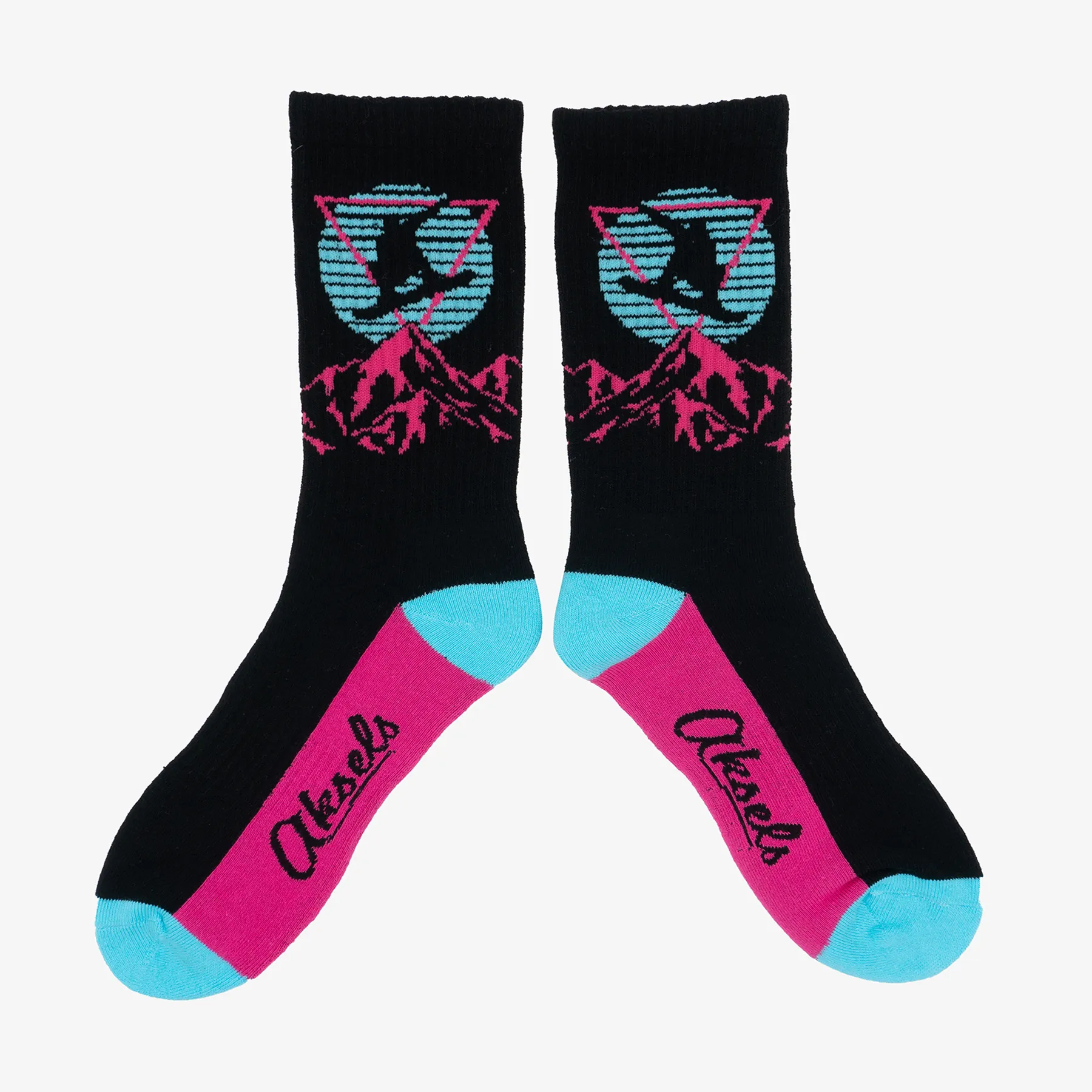 Retro Snowboarder Socks