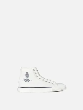 Ritz Unisex High Top Sneaker -- Blanc