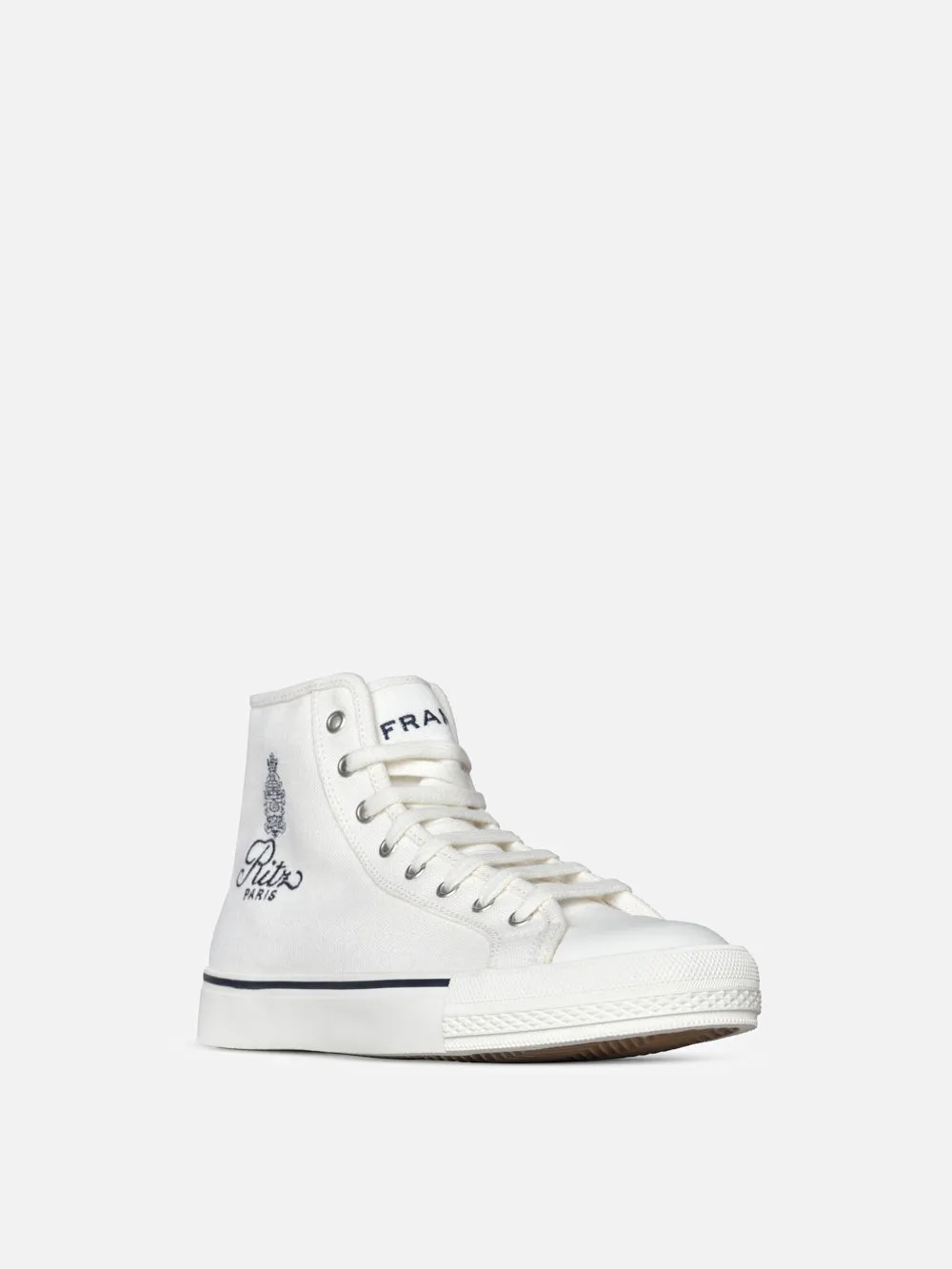 Ritz Unisex High Top Sneaker -- Blanc