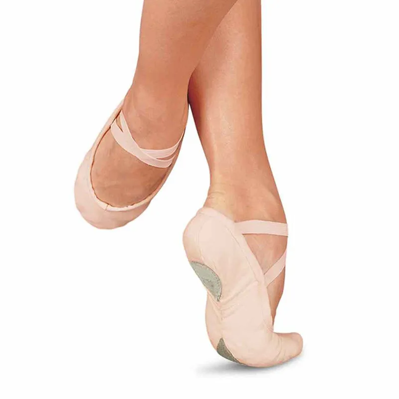 Sansha Pro 1C Canvas Split Sole Ballet Slippers - Pink