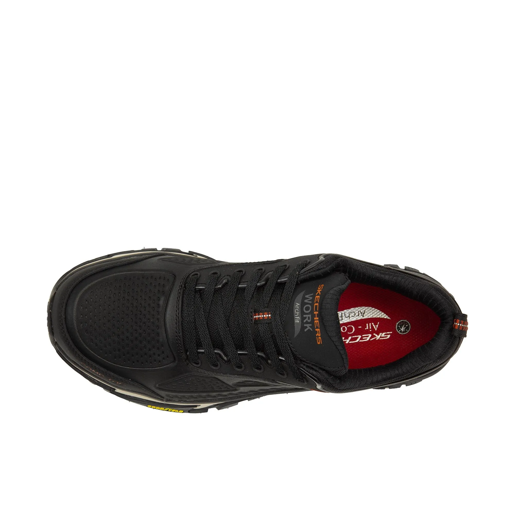 Skechers Arch Fit Road Walker Raylan Composite Toe Black