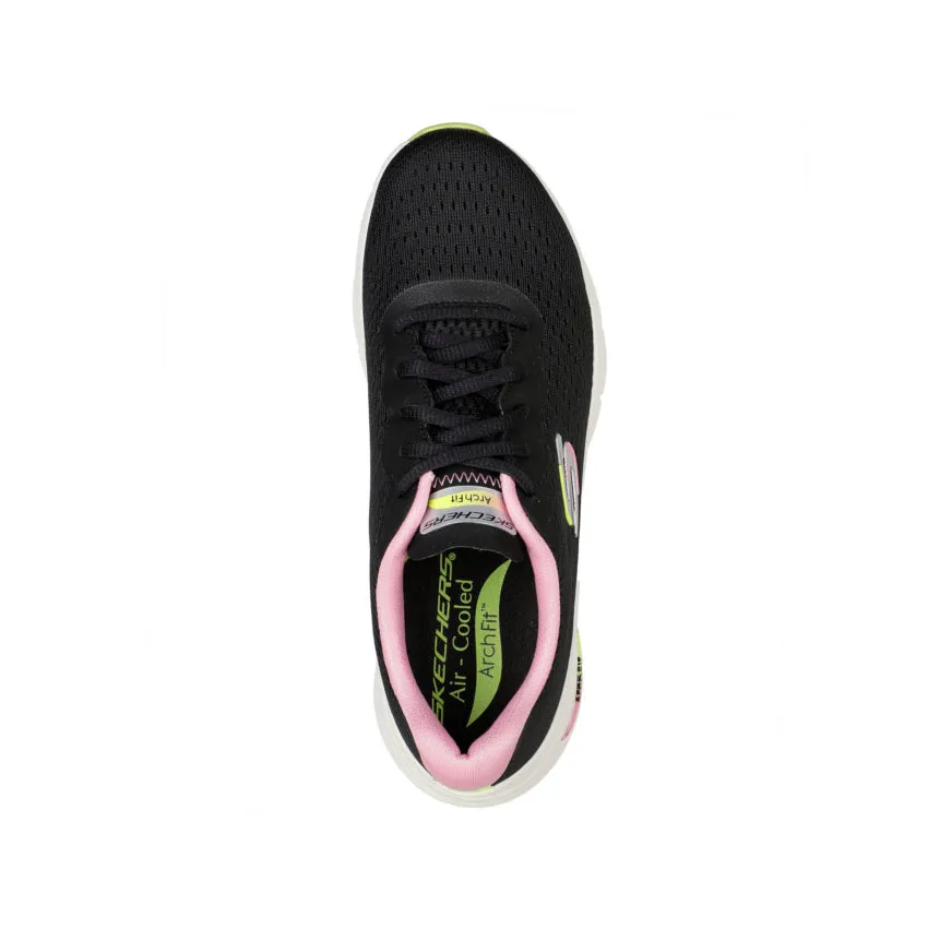 SKECHERS SNEAKERS ARCH FIT-INFINITY COOL 149722 NERO-MULTI