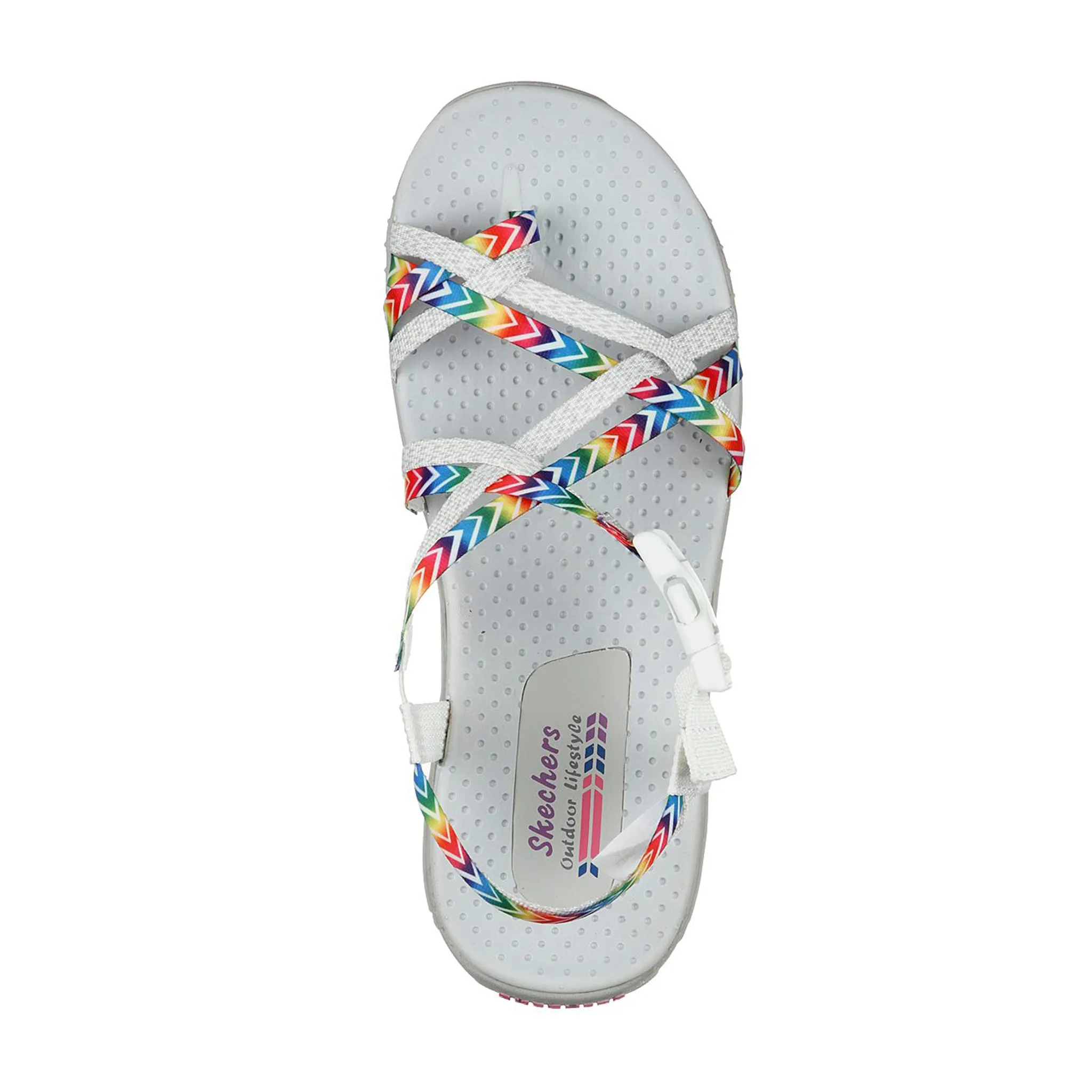 Skechers Women's 163289 Reggae Bright Direction Sandals