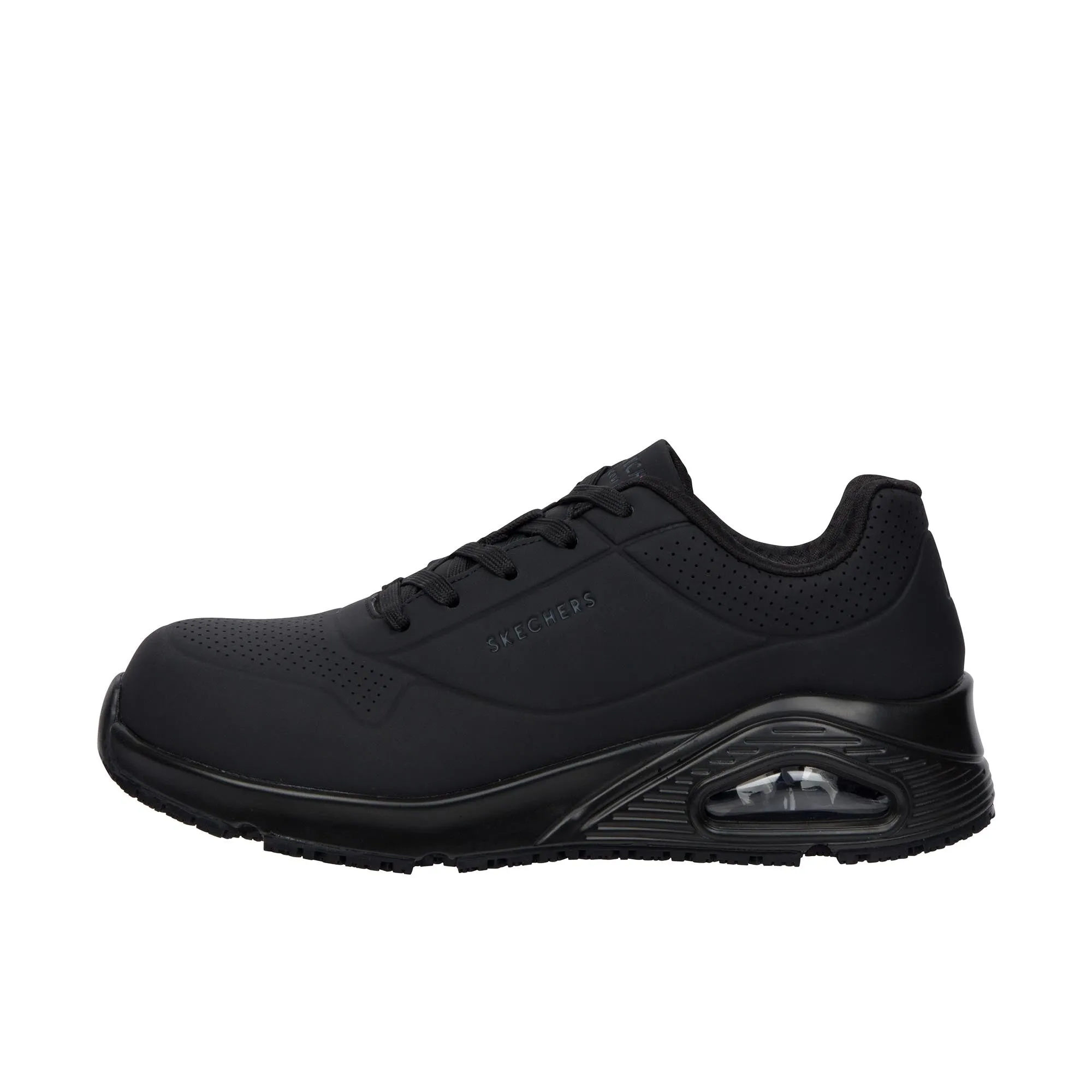 Skechers Womens Uno Deloney Composite Toe Black