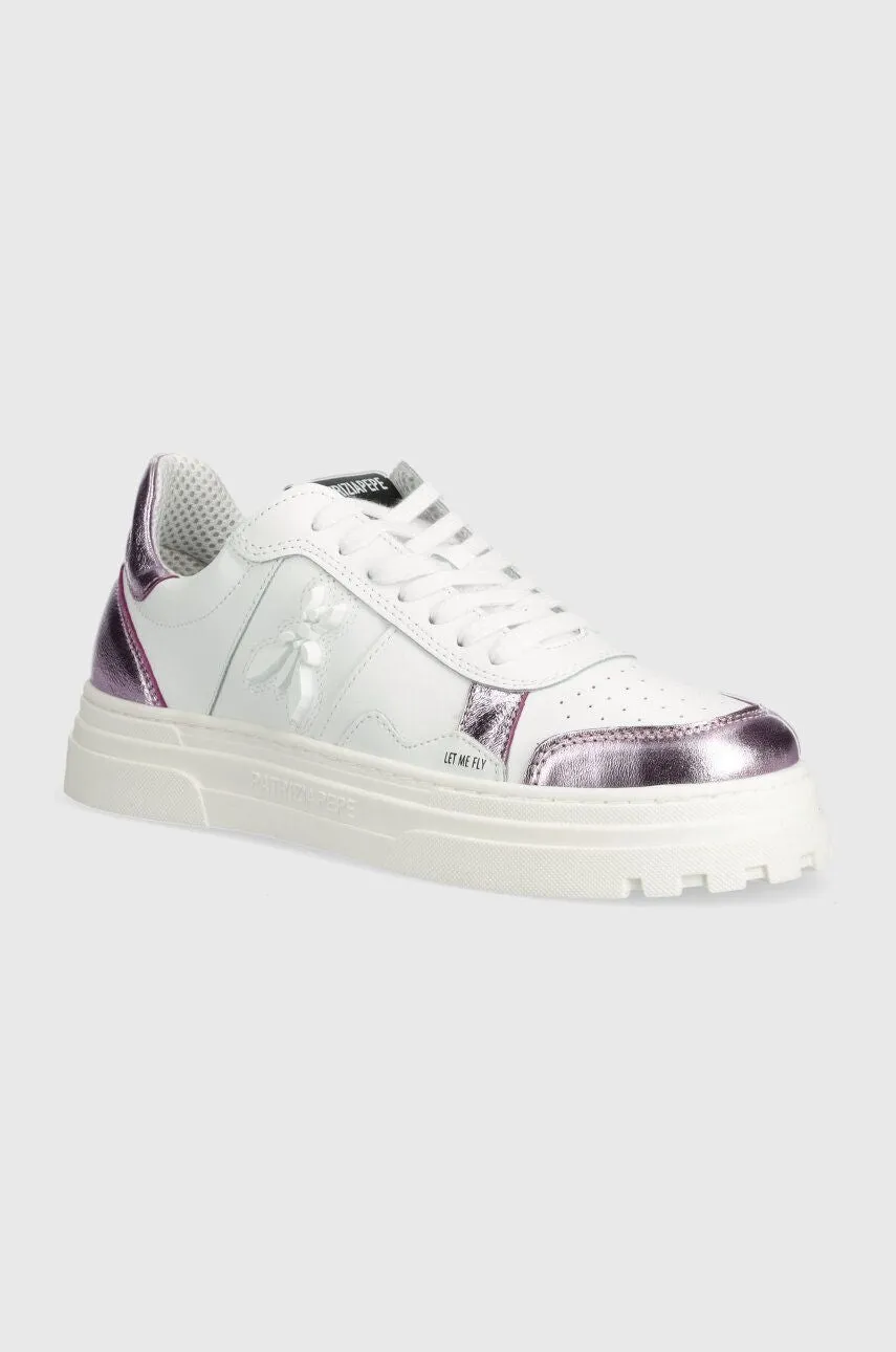 sneaker white lila