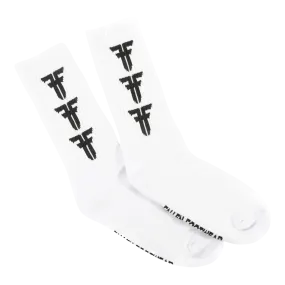 STEP & REPEAT SOCK WHITE/BLACK