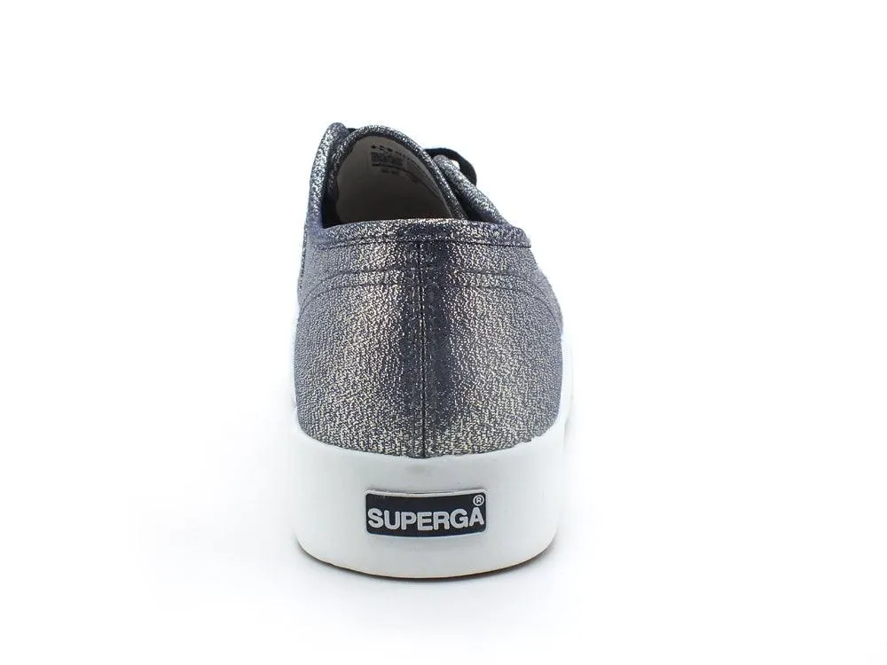 SUPERGA 2730 Lame Sneaker Grey Stone S2116UW