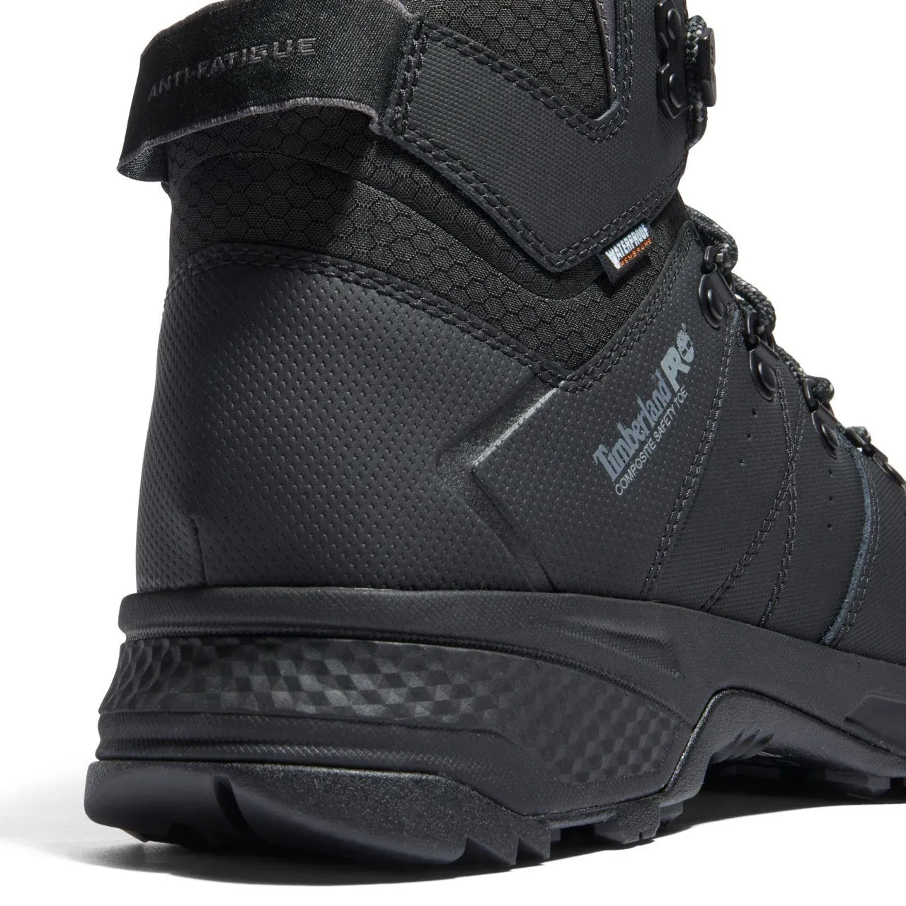 Switchback 6 Inch Composite-Toe Waterproof PR Work Boot Black