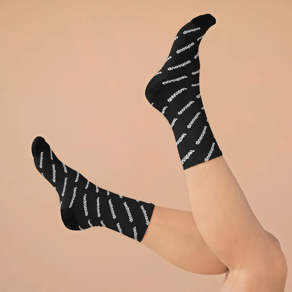 TechSoup Black Socks