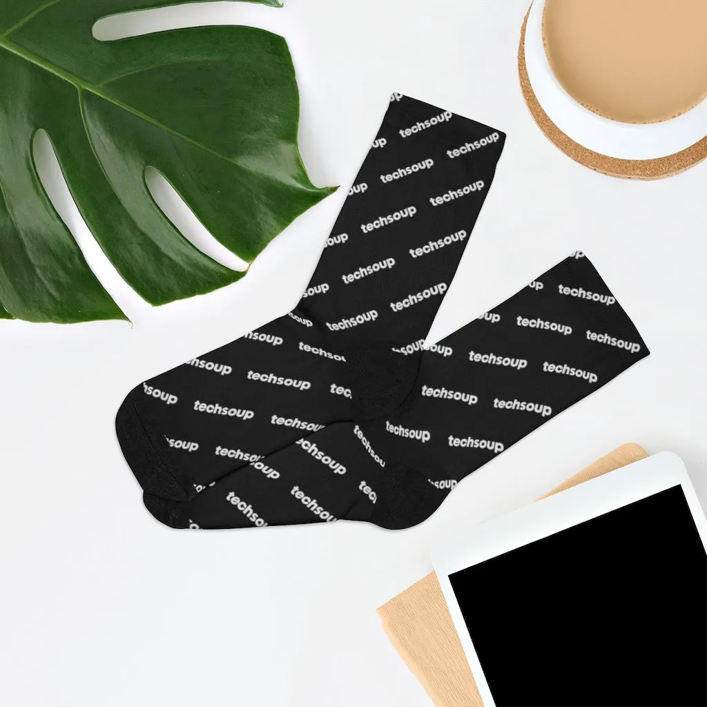 TechSoup Black Socks