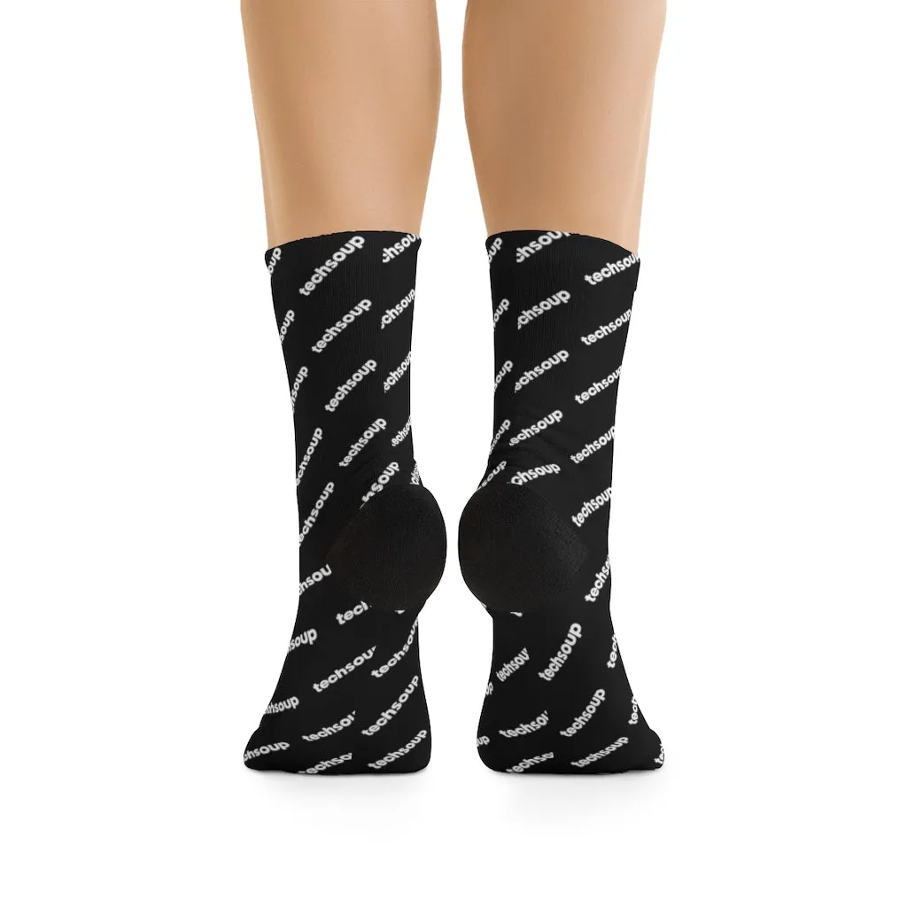 TechSoup Black Socks