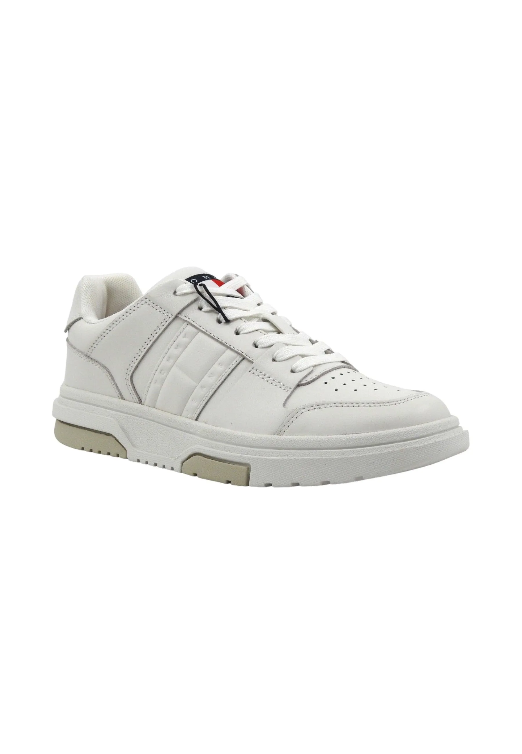 TOMMY HILFIGER The Brooklyn Sneaker Donna Ecru Bianco EN0EN02475