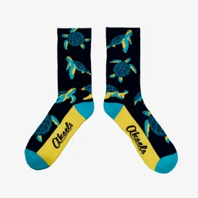 Turtle Bay Men's & Women's Crew Socks